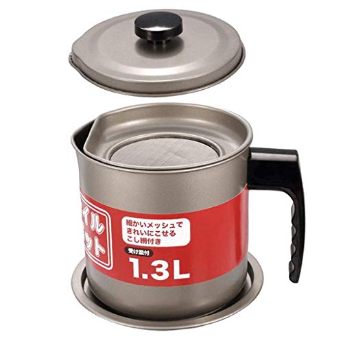 1 pc Engrasador de Grasa Almacenamiento de Aceite de Cocina Utensillos de Cocinas - Como se describe 1.3L