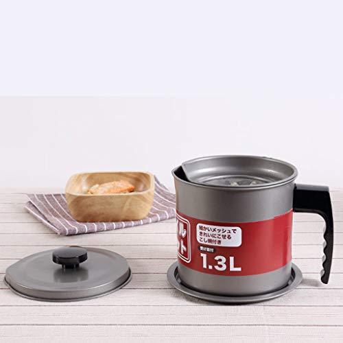 1 pc Engrasador de Grasa Almacenamiento de Aceite de Cocina Utensillos de Cocinas - Como se describe 1.3L