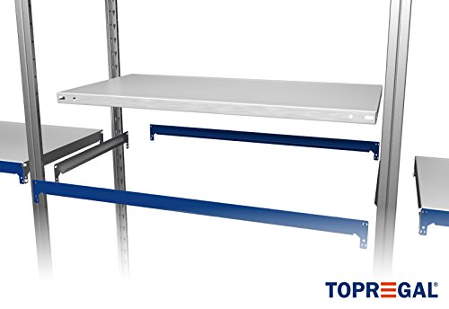 10 M balda estantería 200/250/300 cm de altura, 50 cm de profundidad con 3 – 8 niveles Incluye compartimento Acero Estantes, carga: 200 kg