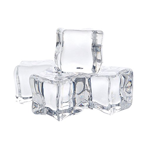 12pcs/2 cm acrílico transparente hielo Cubos de Rock para jarrón de regalo y decoración de mesa