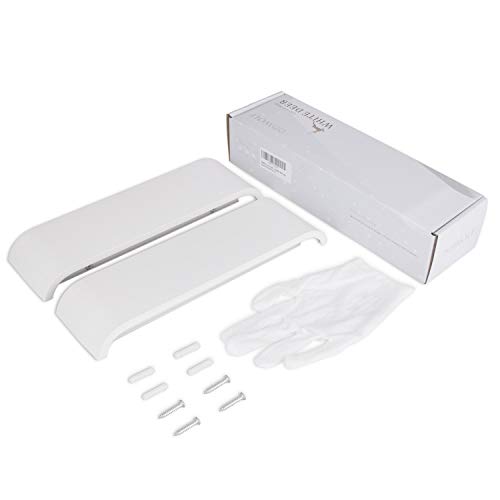 2 Pcs Lámpara De Pared Interior 12W Moderna Apliques De Pared Blanco Cálido Para La Sala De Estar Dormitorio Baño Cocina Comedor