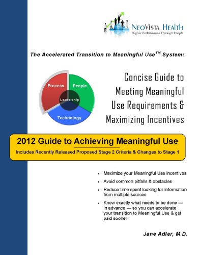 2012 Guide to Achieving EHR Meaningful Use: Concise Guide to Meeting Meaningful Use Requirements & Maximizing Incentives (English Edition)