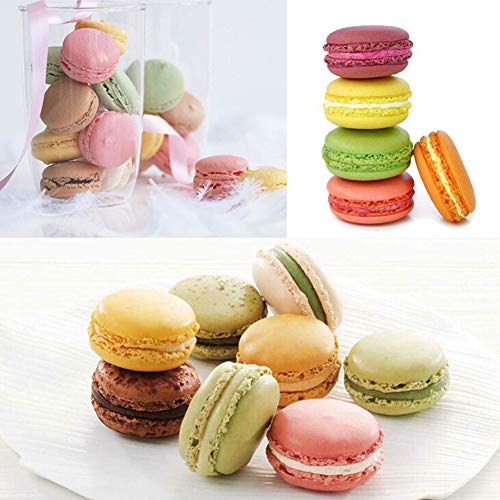 48-capacity Juego molde para hornear Macarons de silicona con decoración Juego de bolígrafo Mantequilla Exprimidor Baking Tool Kit de molde