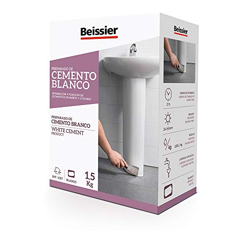 5448B11 - Cemento blanco aditivado para cerámica Beissier 1,5 kg