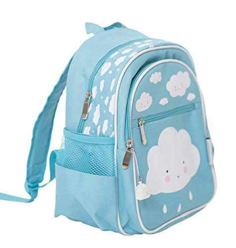 A Little Lovely Company BGBL004 - Mochila Infantil Nube, Azul