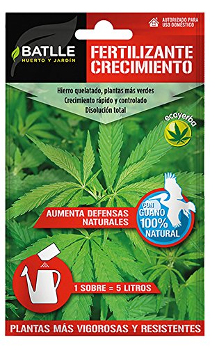 Abonos - Fertilizante Ecoyerba Crecimiento Sobre para 5L - Batlle