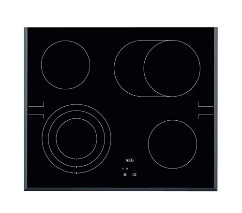 AEG HE604070FB Integrado Con - Placa (Integrado, Con placa de inducción, Vidrio, Negro, 1200 W, 2300 W)