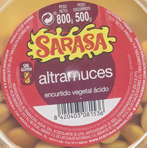 Altramuces, Paquete de 6 x 800gr - Total: 4800 gr