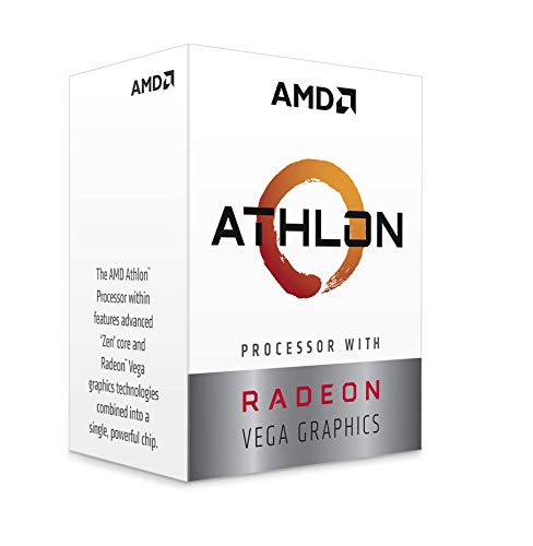 AMD Athlon 3000G Retail – (AM4/Dual Core/3.50GHz/5MB/35W/Vega 3) – YD3000C6FHBOX