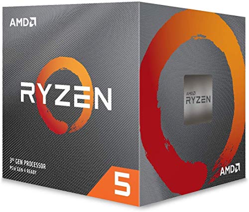 AMD Ryzen 5 3600X - Procesador con ventilador Wraith Spire, Temp. máx.: 95°C