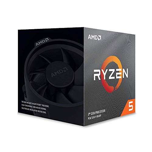 AMD Ryzen 5 3600X - Procesador con ventilador Wraith Spire, Temp. máx.: 95°C