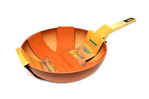 Amercook Wok Terracotta 28 cm