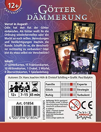 AMIGO Juego + Ocio 01854 – Götterdämmung