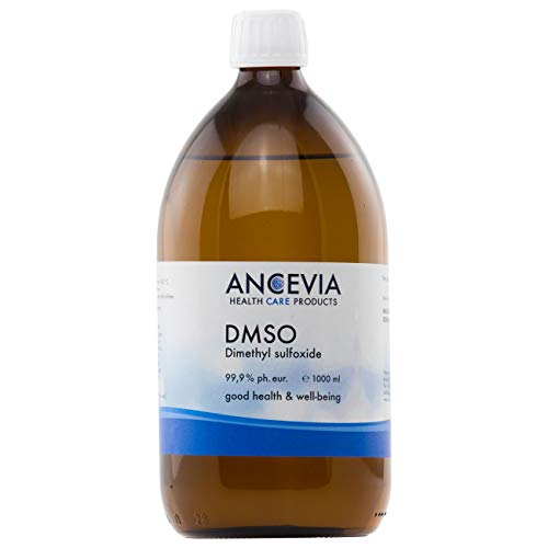 ANCEVIA® - DMSO 500/1000 ml - 99.9% Pureza Ph. Eur. - Dimetilsulfóxido – pureza farmacéutica - en botella de vidrio ámbar