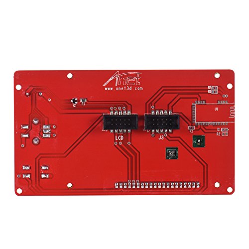 Anet 12864 Lcd Smart Pantalla de Visualización Módulo Controlador con Cable para Ramps 1.4 Mega Pololu Shield Reprap Kit Impresora 3D Accesorio