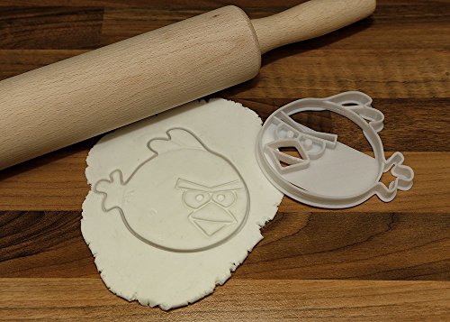 Angry Birds – Juego de moldes para galletas (Terence Hal portabrocas cortador de galletas, cortador de galletas, cortador de galletas, Minion Pig Cookie Cutter