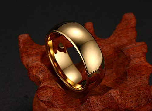 Anillo Coreano de Acero de tungsteno para Hombre, Simple Anillo Original de Navidad, Halloween, 123, Color, 6