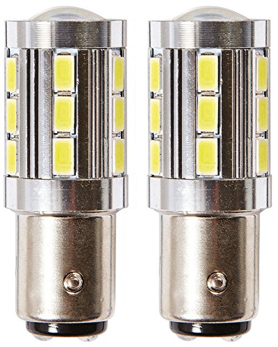 Anillo Premium rw380led 6000 K hielo color blanco 12 V 380 P21/5 W BAY15D bayoneta freno de parada y cola luz LED Bombillas - Par