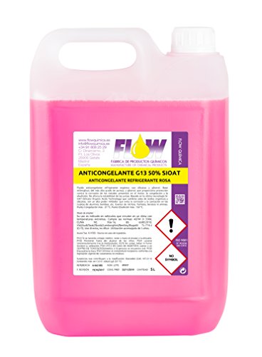 ANTICONGELANTE REFRIGERANTE G13 50% Si-Oat Rosa 5 L