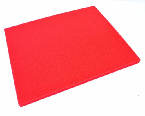 ARTEIN - 48180 : Pliego De Espuma Roja Para Filtro De Aire (280X330X10Mm) Af00000000040