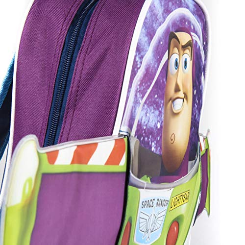 Artesania Cerda Personaje Toy Story Buzz Lightyear, Mochila Infantil, 31 cm, Azul