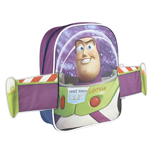 Artesania Cerda Personaje Toy Story Buzz Lightyear, Mochila Infantil, 31 cm, Azul