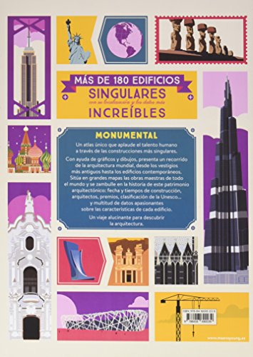 Atlas Monumental: Récords y maravillas de la arquitectura (Libros para los que aman los libros)