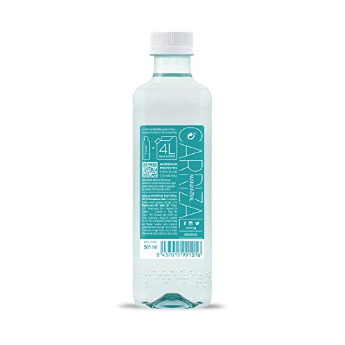 AUARA Agua Mineral Natural sin Gas - Paquete de 24 x 500 ml - Total: 12000 ml