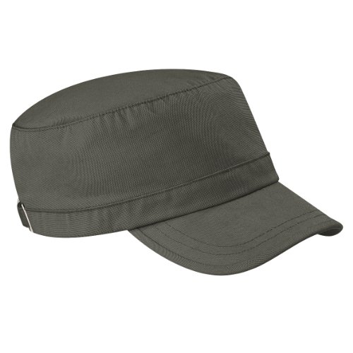 Beechfield - Gorra/Visera Modelo ejercito - Caza/Pesca (Talla Única/Verde oliva)