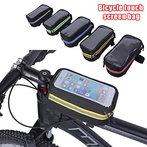 Benedict impermeable Ciclismo Bolsas Bicicletas teléfono bolsa con pantalla táctil Sun Visor gran capacidad teléfono teléfono teléfono teléfono móvil