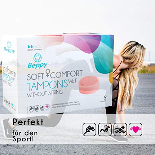 Beppy Soft Comfort- Tampones con recubrimiento lubricante, (1 x 8 piezas)