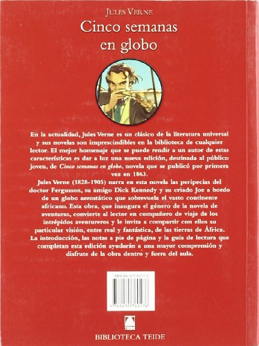 Biblioteca Teide 002 - Cinco semanas en globo -Jules Verne- - 9788430760176