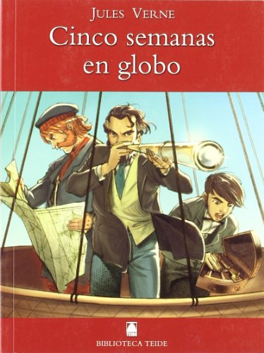 Biblioteca Teide 002 - Cinco semanas en globo -Jules Verne- - 9788430760176