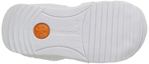 Biomecanics 202152, Sandalias para Bebés, Blanco (Blanco Y Dinos (Sauvage Y Estampado) Paprika), 24 EU