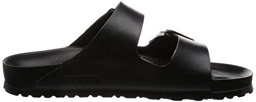 Birkenstock Arizona EVA, Sandalias de Punta Descubierta para Mujer, Negro (Noir Noir), 39 EU