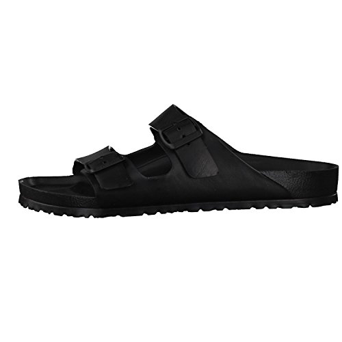 Birkenstock Arizona EVA, Zuecos para Hombre, Negro (Noir Noir), 44 EU