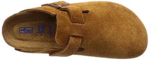 Birkenstock Boston, Zuecos Femmes, Beige (Mink Mink), 36 EU