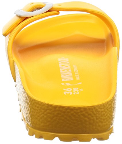 Birkenstock Madrid, Zuecos para Mujer, Amarillo (Scuba Yellow Scuba Yellow), 38 EU