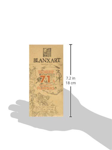 Blanxart Tableta de Chocolate Negro Ecológico - Filipinas 71% Cacao 1 Unidad 125 g