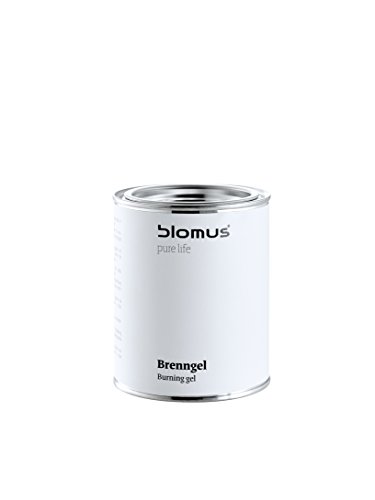 blomus Gel Combustible de Lata Luna, Transparente