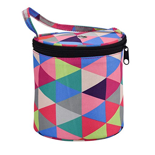 Bolsa De Lana para Tejer Bolsa De Almacenamiento De Lana Bolsa De Ovillos Organizador para Lanas Bolso De Crochet Bolsa De Crochet Bolsa De Tejer Bolso para Madejas De Hilo Ganchos (Multicolor)