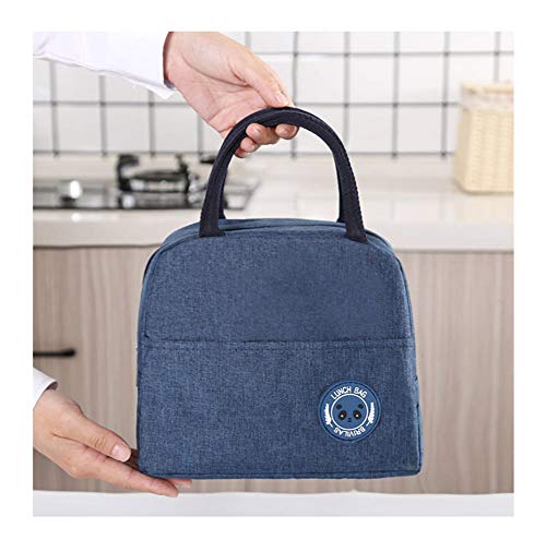 Bolsa térmica para el almuerzo, para mujeres, para el trabajo, bolsa de almuerzo, reutilizable, para niños, niñas, adultos, mujeres, hombres, bolsa refrigeradora impermeable