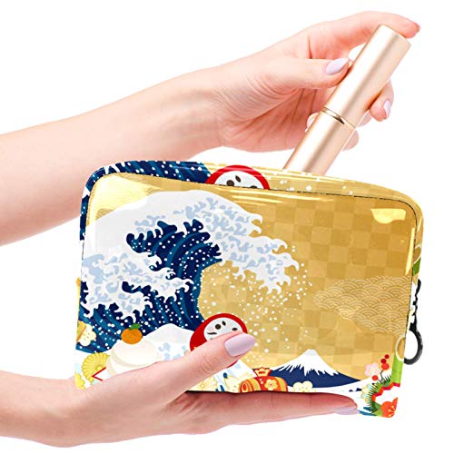 Bolso de Cosméticos Surf de Vaso Creativo Viaje de Maquillaje Organizador de Almacenamiento Cosmético de la Bolsa de Trabajo Impermeable para Las Mujeres 18.5x7.5x13cm