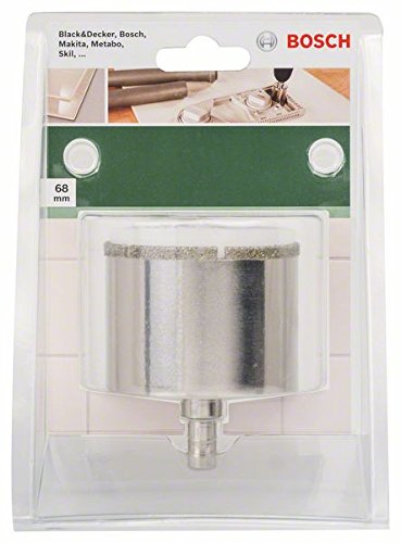 BOSCH 2609256C92 - Corona diamante cerámica: corte húmedo: 68mm: DIY