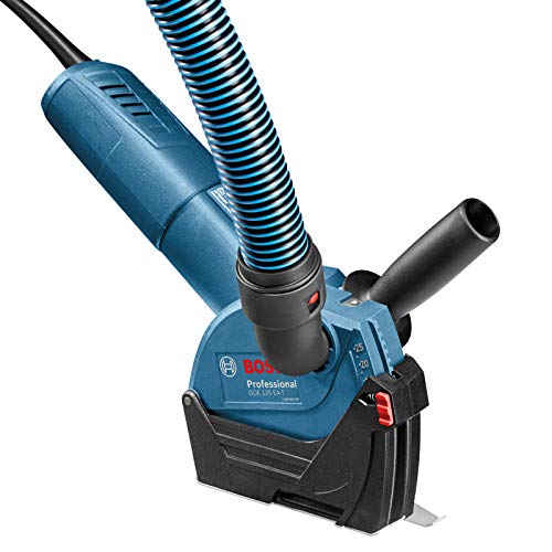 Bosch Professional GDE 125 EA-T - Caperuza de aspiración (para amoladora Ø disco 125 mm, cierre rápido)