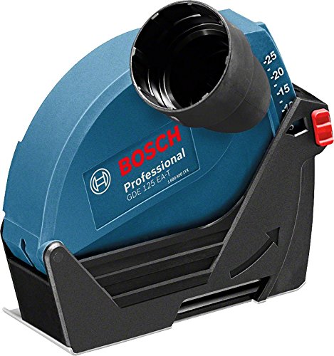 Bosch Professional GDE 125 EA-T - Caperuza de aspiración (para amoladora Ø disco 125 mm, cierre rápido)