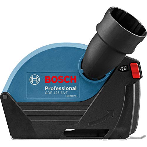 Bosch Professional GDE 125 EA-T - Caperuza de aspiración (para amoladora Ø disco 125 mm, cierre rápido)