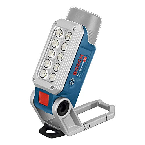 Bosch Professional GLI 12V-330 - Linterna a batería (12V, 330 lúmenes, sin batería, en caja)