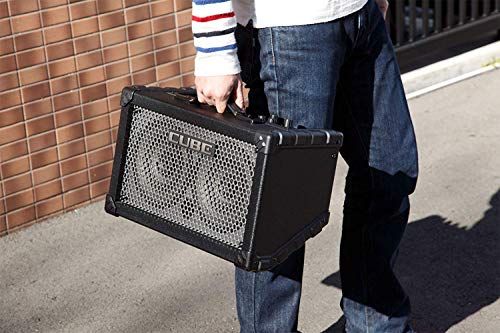 BOSS Cube Street - Amplificador de guitarra, color negro