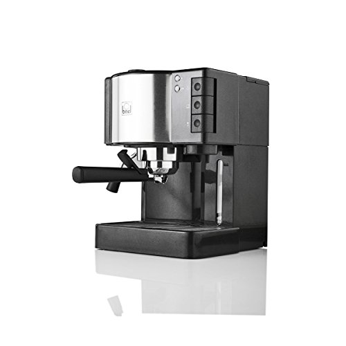 Briel ES35 Cafetera espresso, 1260 W, 1.8 litros, Plástico, Negro